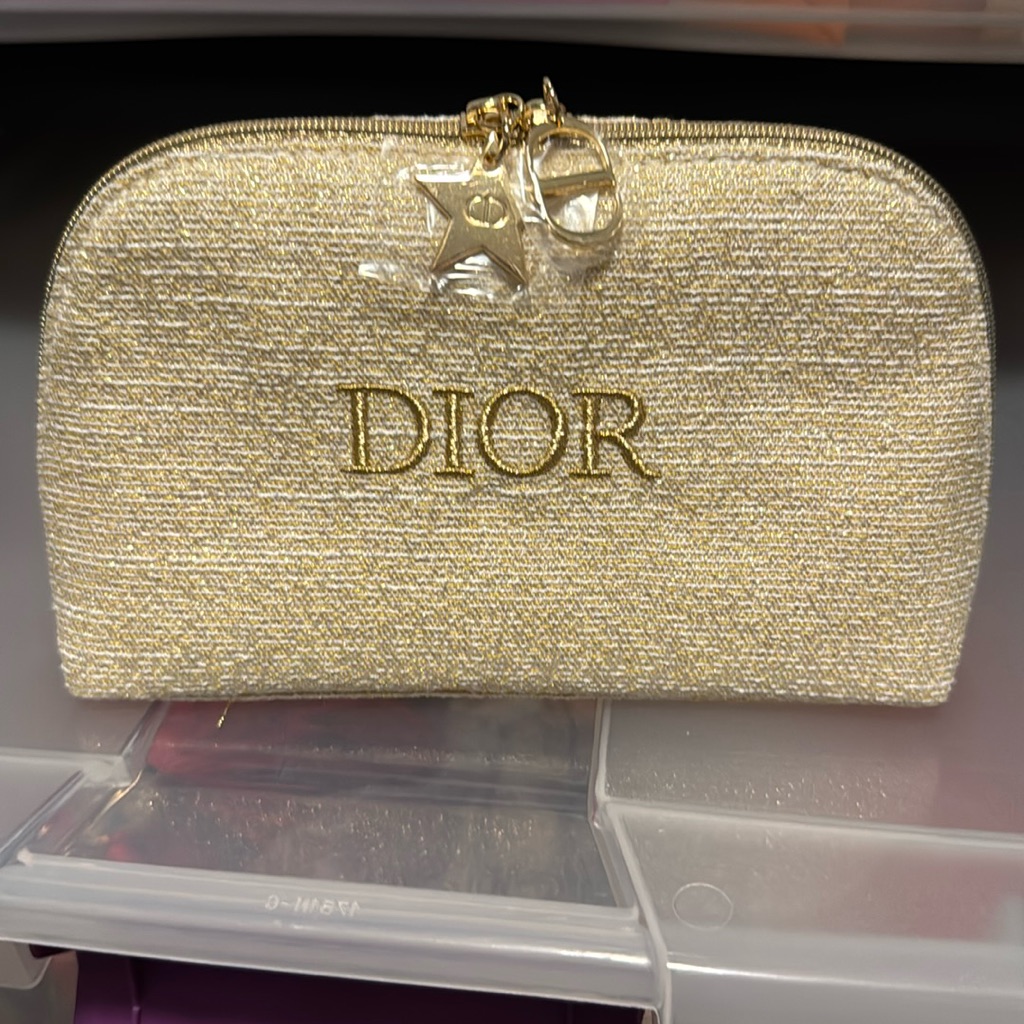 Dior Gold Pouch Brand New Dior Gold Pouch Brand New